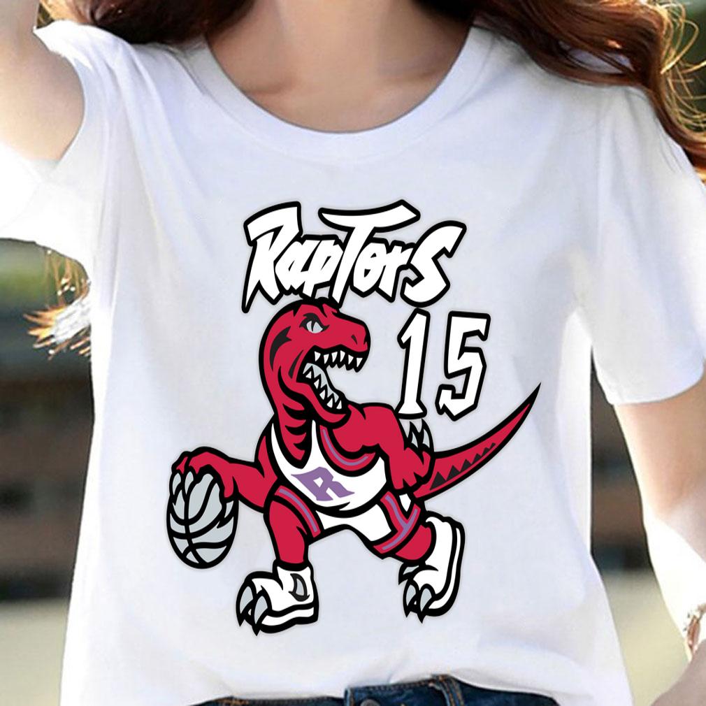 Dinosaurs Vince Carter Toronto Raptors Mitchell Ness Youth Hardwood Classics Swingman Throwback Jersey t-shirt woman shirt