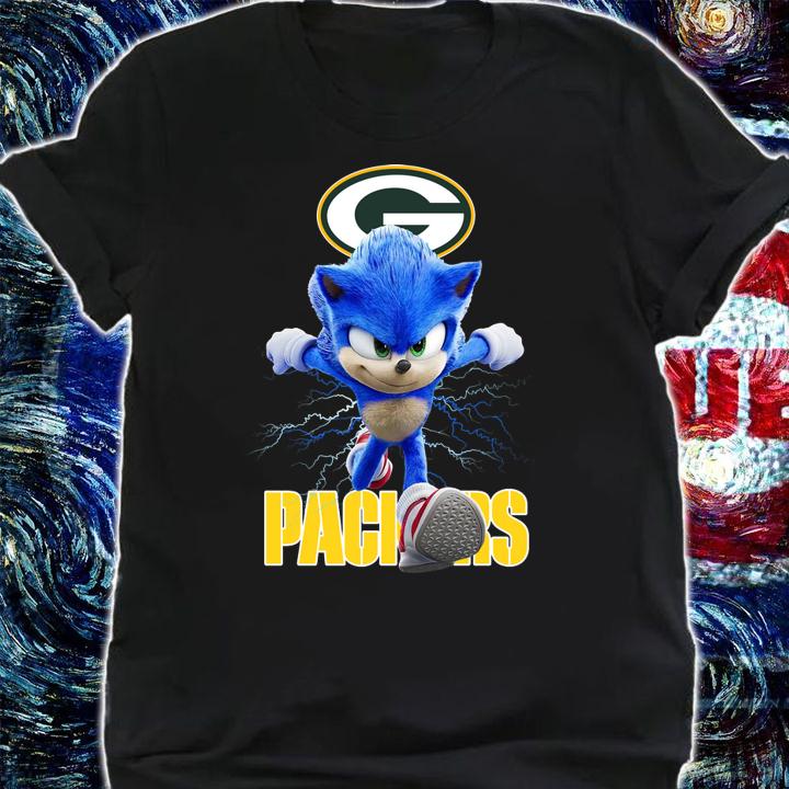 Sonic the Hedgehog Green Bay Packers t-shirt shirt