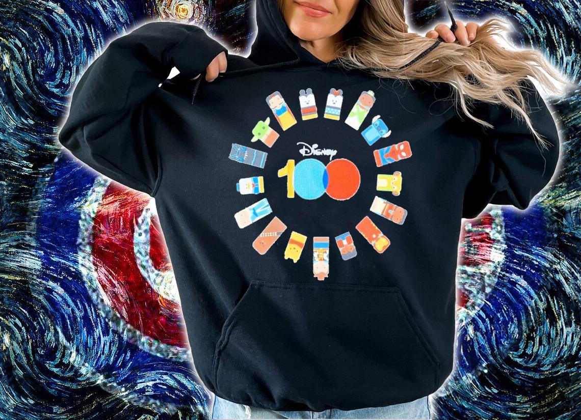 Disney 100 Unified Characters t-shirt hoodie