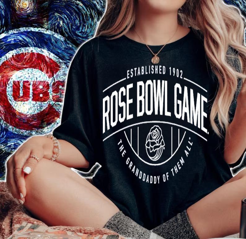 1902 Rose Bowl Game The Granddaddy of Them All shirt t-shirt woman shirt