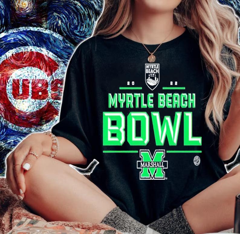 2022 Myrtle Beach Bowl Marshall Thundering Herd shirt t-shirt woman shirt