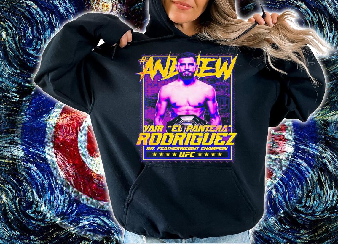 Andiew Yair El Pantera Rodriguez Featherweight champion shirt t-shirt hoodie