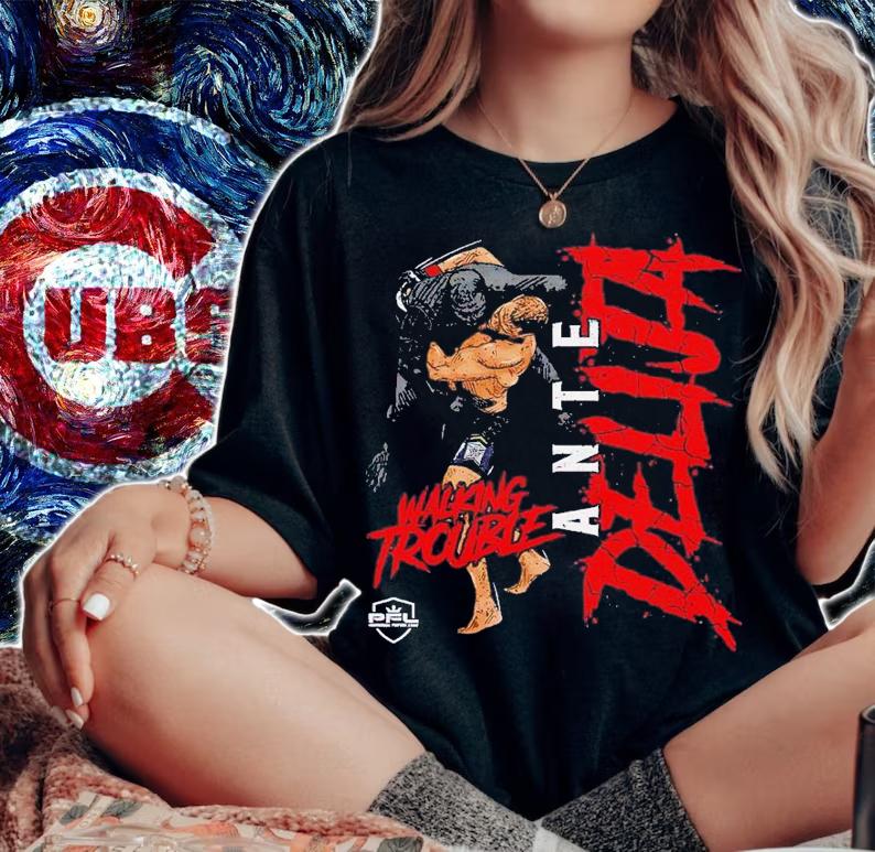 Ante Delija Takedown walking trouble t-shirt woman shirt