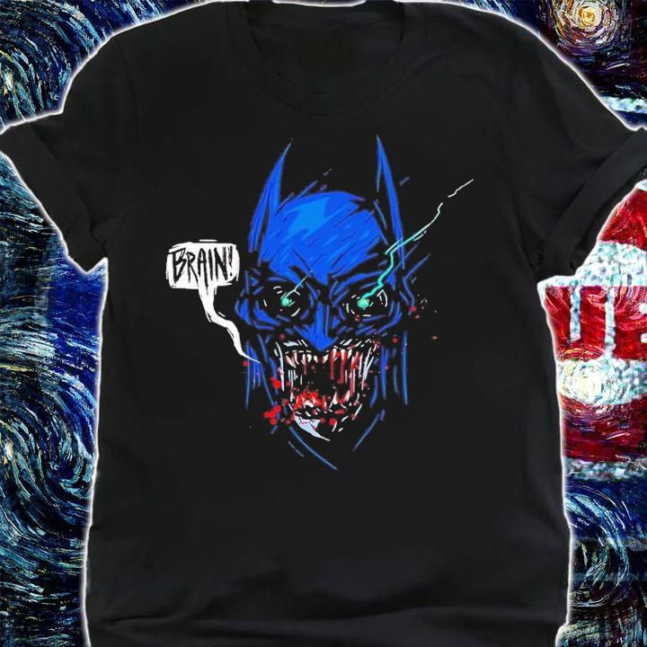 Bat Zombie brain shirt t-shirt shirt