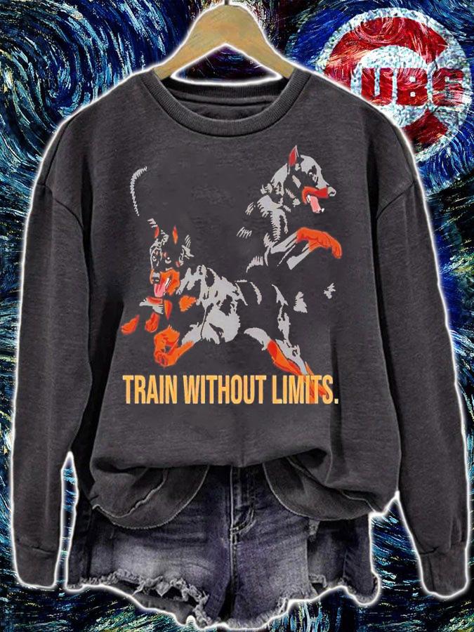 Beauceron train without limits shirt t-shirt sweatshirt