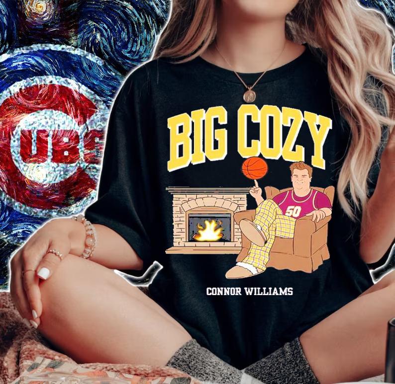 Big Cozy Connor Williams Shirt t-shirt woman shirt