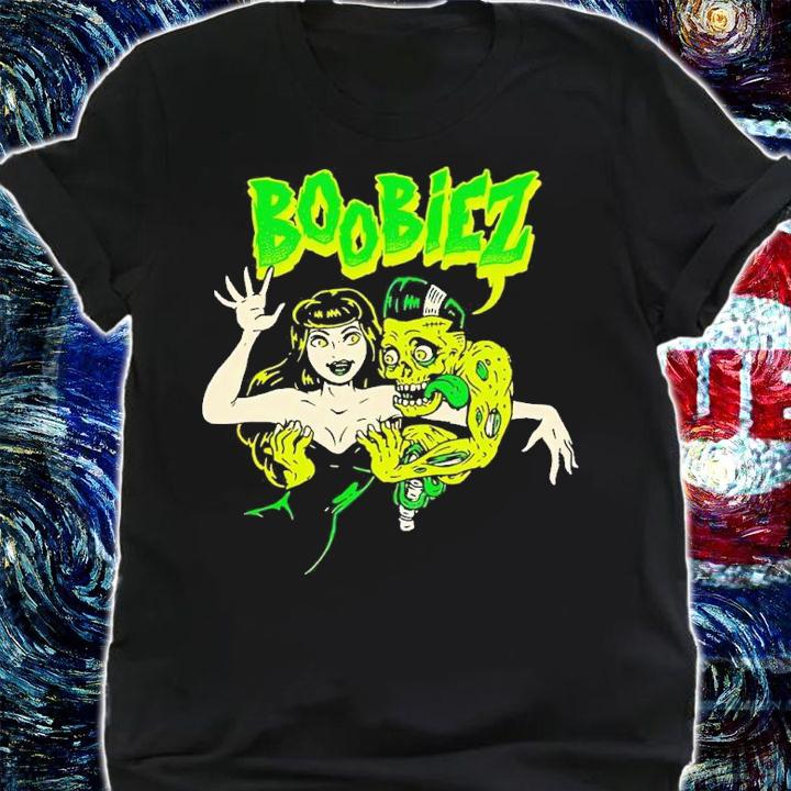 Boobiez Zombie Horror Punk shirt t-shirt shirt