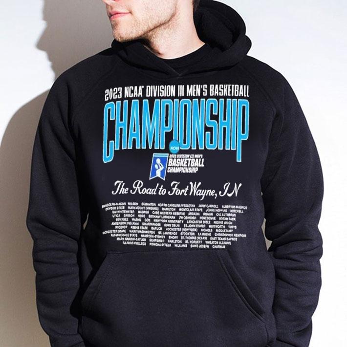 2023 NCAA Division III Men's Basketball 1st2nd Rounds shirt t-shirt hoodie