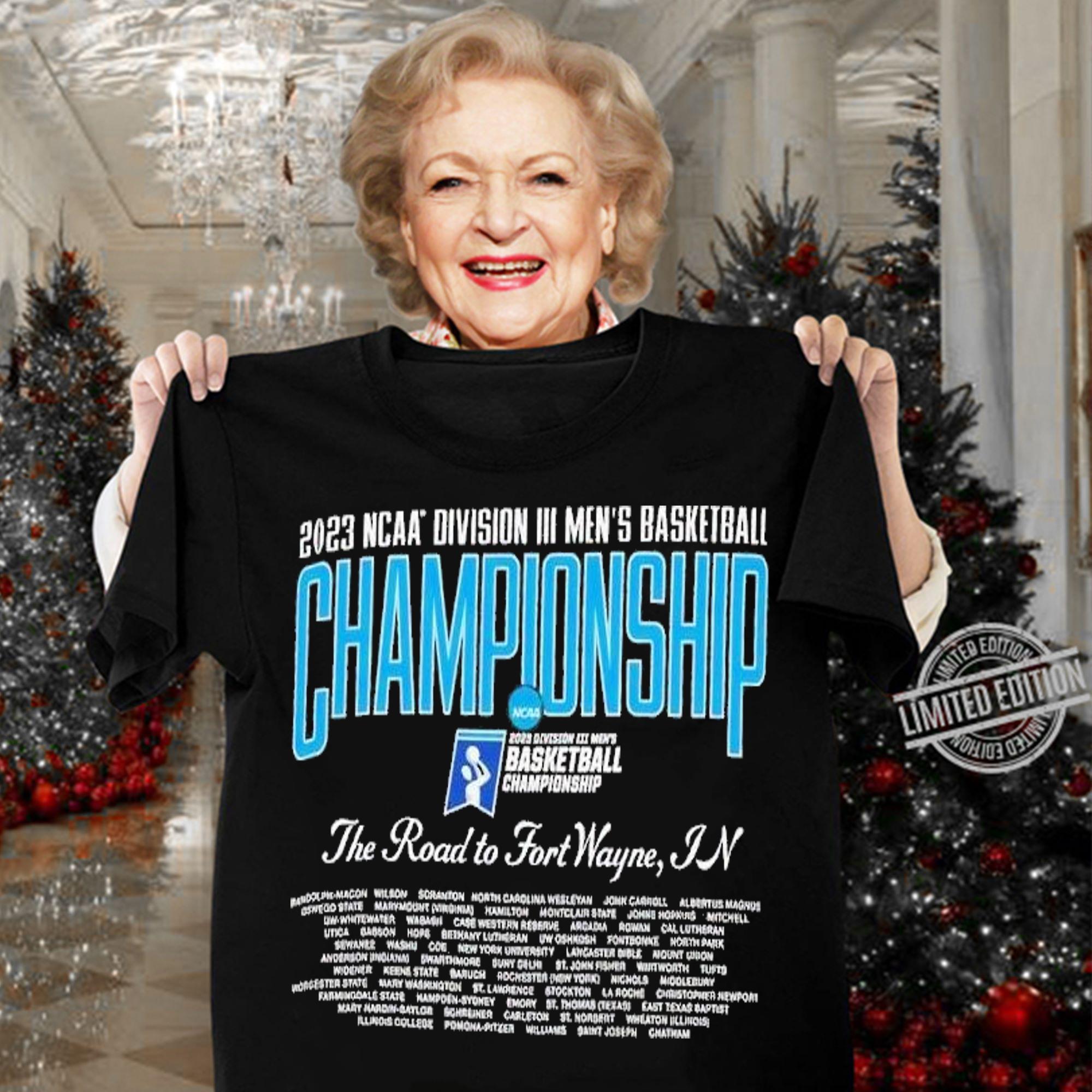 2023 NCAA Division III Men's Basketball 1st2nd Rounds shirt t-shirt woman shirt