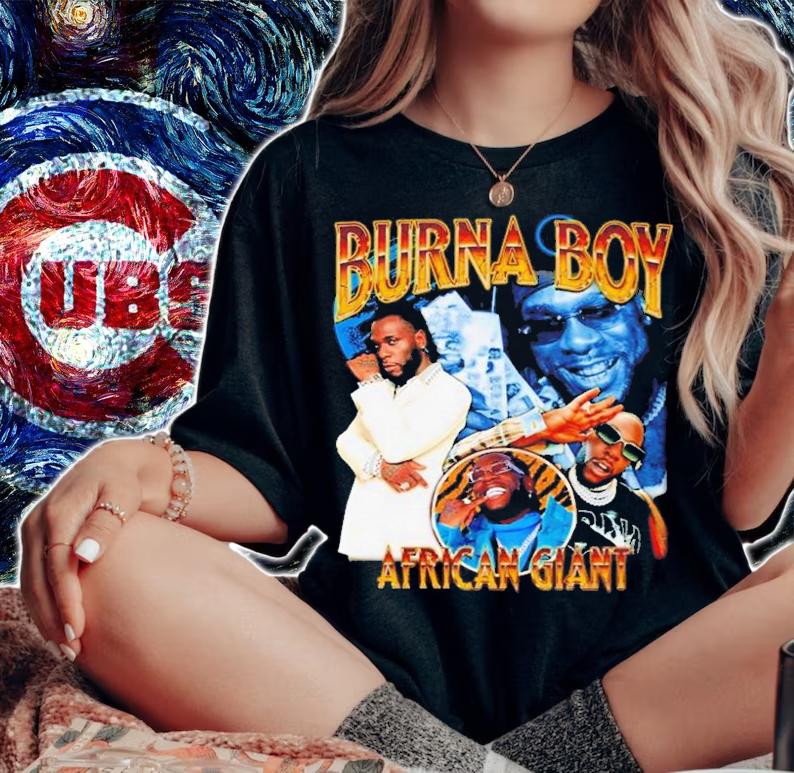 Burna Boy African Giant shirt t-shirt woman shirt