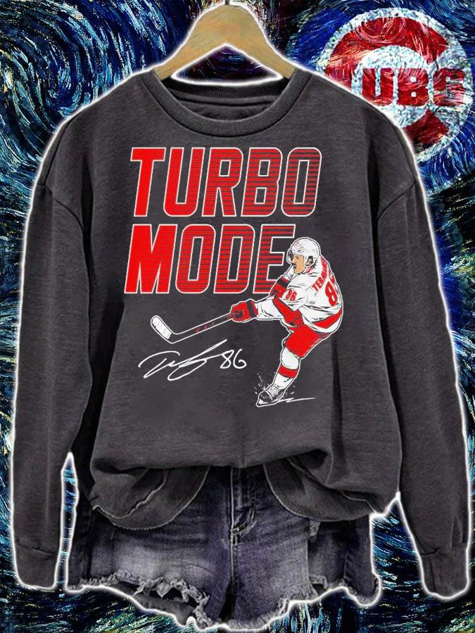 Carolina Hurricanes Teuvo Teravainen Turbo Mode signature shirt t-shirt sweatshirt