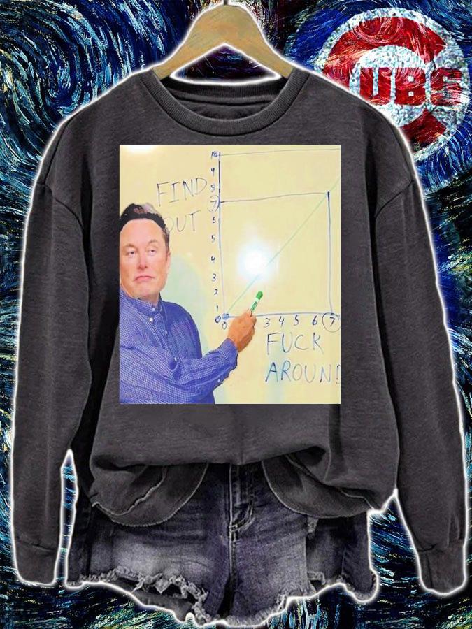 Elon Musk Fuck Around And Find Out Shirt t-shirt sweatshirt