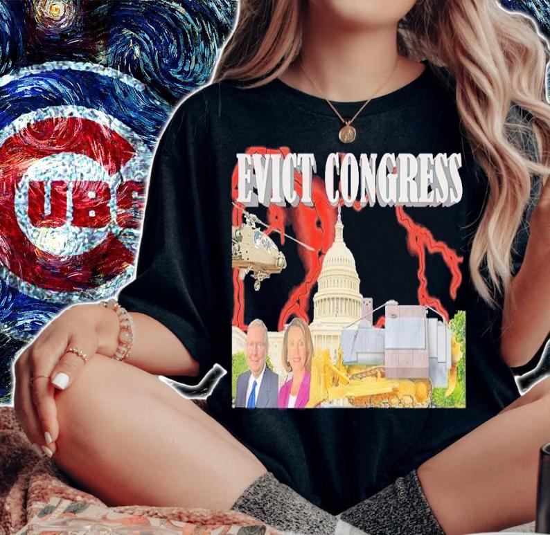 Evict Congress shirt t-shirt woman shirt
