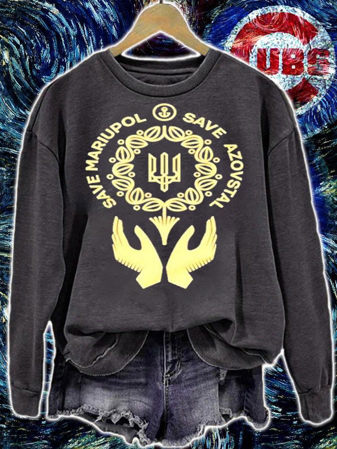 Funny save Mariupol Save Azovstal Shirt t-shirt sweatshirt
