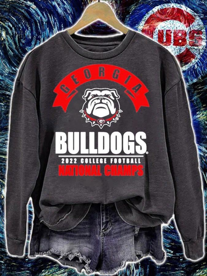 Georgia Bulldogs College Football Playoff National Champions Banner 2023 Shirt t-shirt sweatshirt
