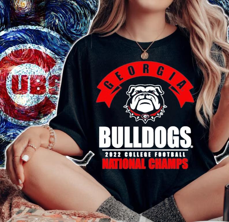 Georgia Bulldogs College Football Playoff National Champions Banner 2023 Shirt t-shirt woman shirt
