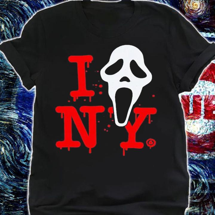 Ghostface I love NY shirt t-shirt shirt