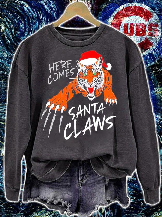 Here comes Santa Claws shirt t-shirt sweatshirt