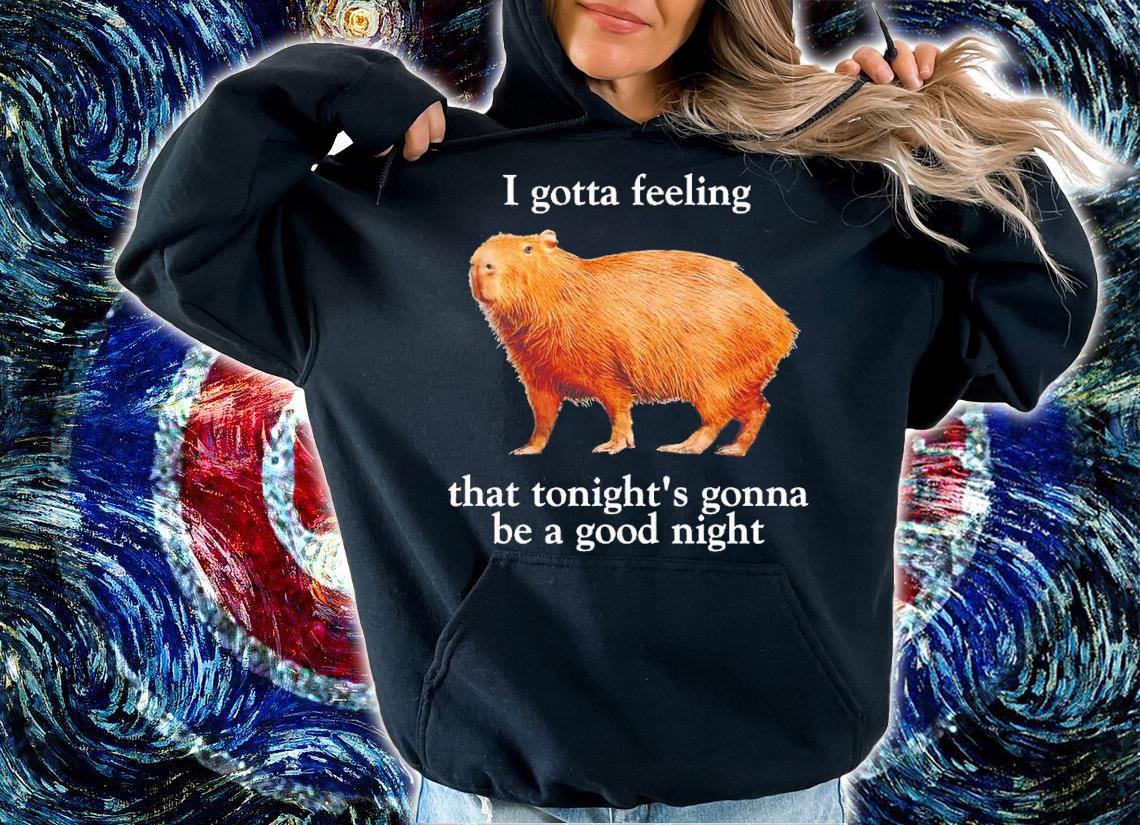 I gotta feeling that tonight's gonna be a good night shirt t-shirt hoodie