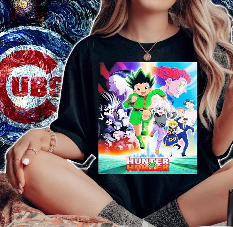 Hunter X Hunter BIOWORLD Characters Shirt t-shirt woman shirt