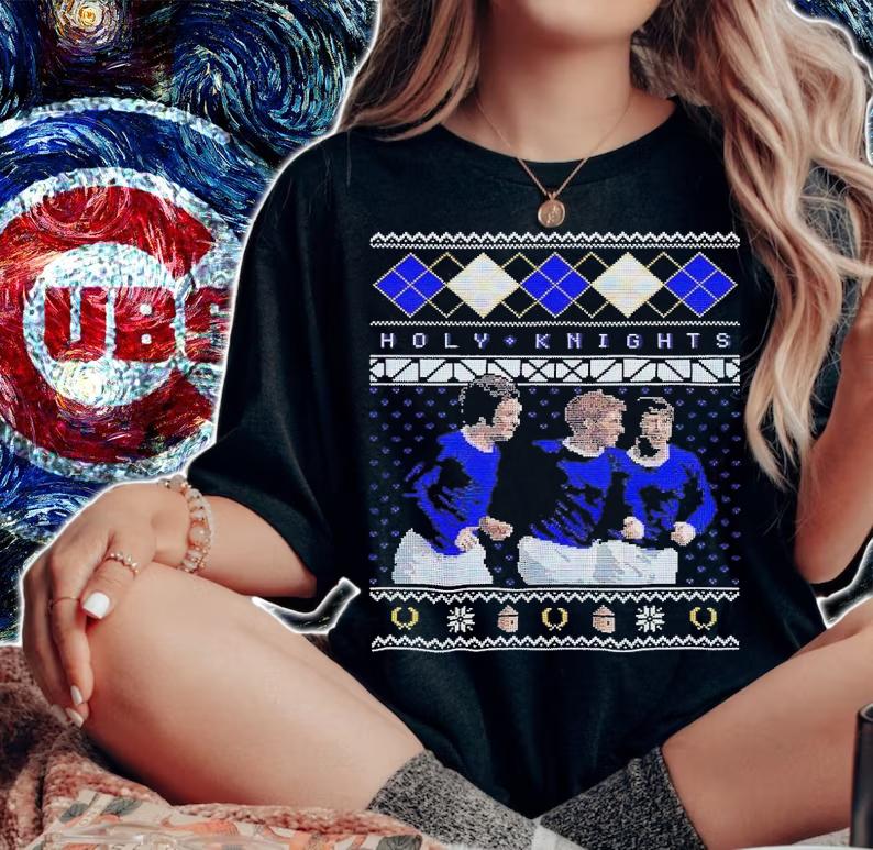 Holy Knights Xmas shirt t-shirt woman shirt