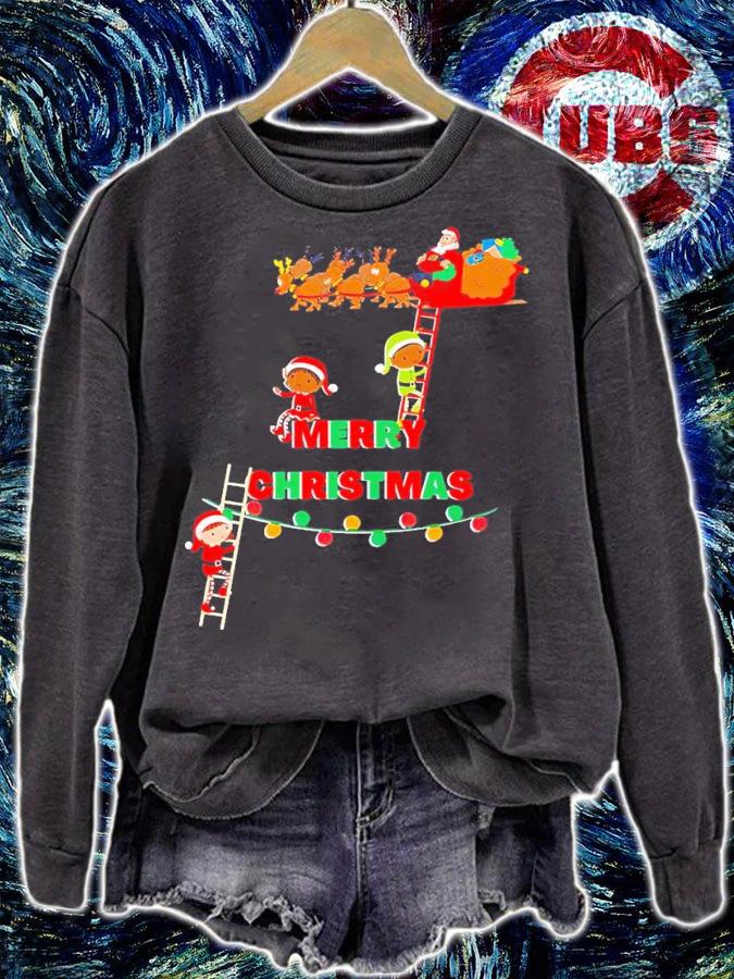 Merry Christmas with Elves shirt t-shirt sweatshirt