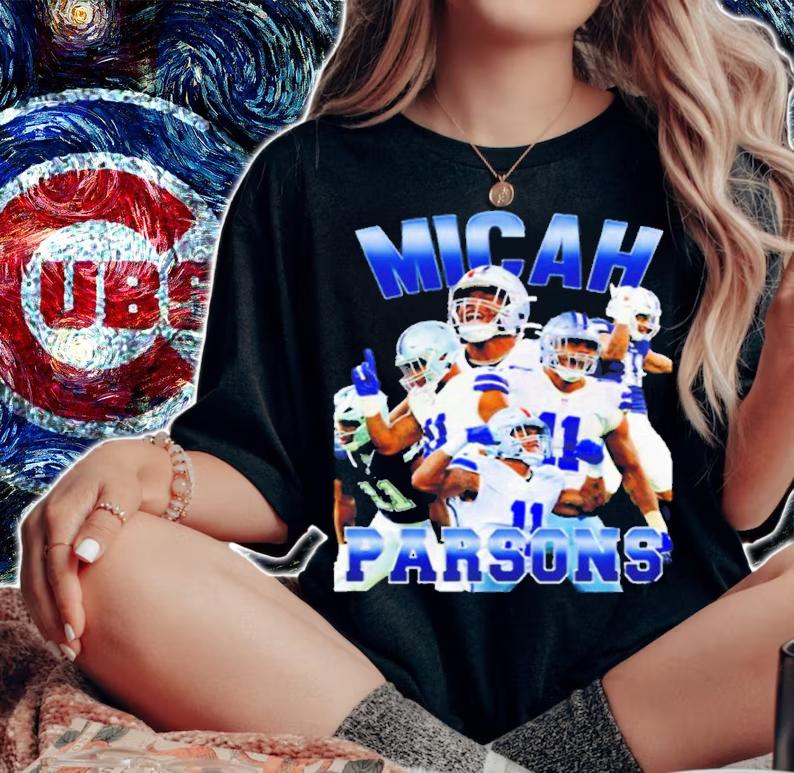 Micah Parsons Vintage Shirt t-shirt woman shirt