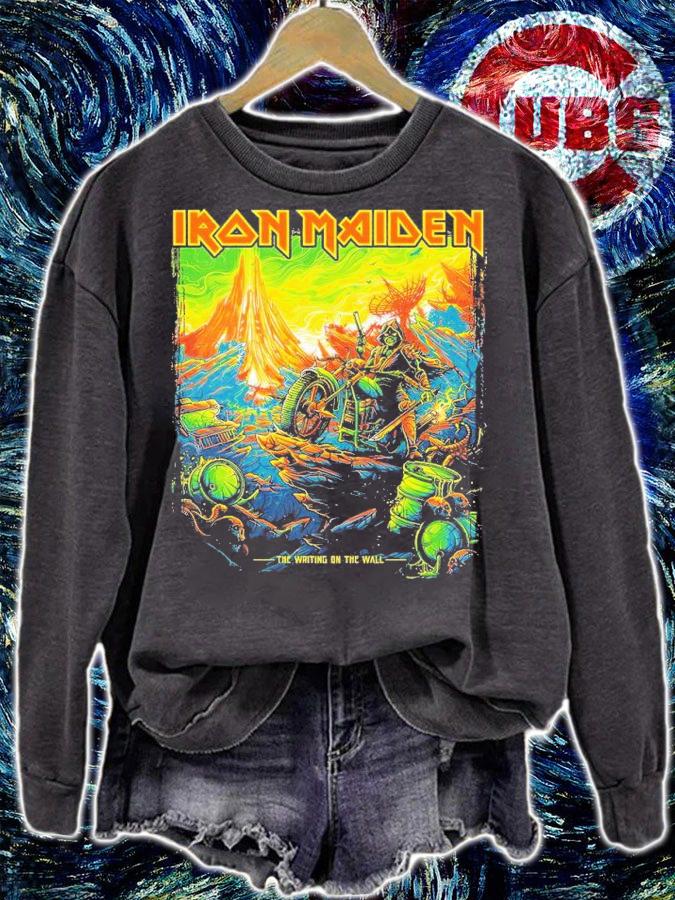 Iron Maiden The Writing on the Wall 2022 Tour shirt t-shirt sweatshirt