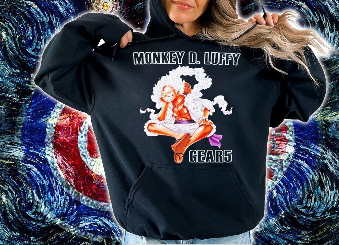 Monkey D Luffy gear 5 shirt t-shirt hoodie