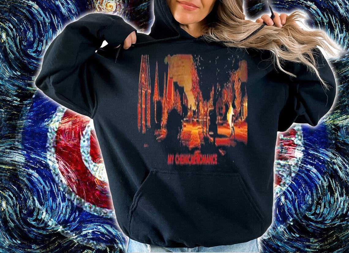 My Chemical Romance Fire on the Streets shirt t-shirt hoodie