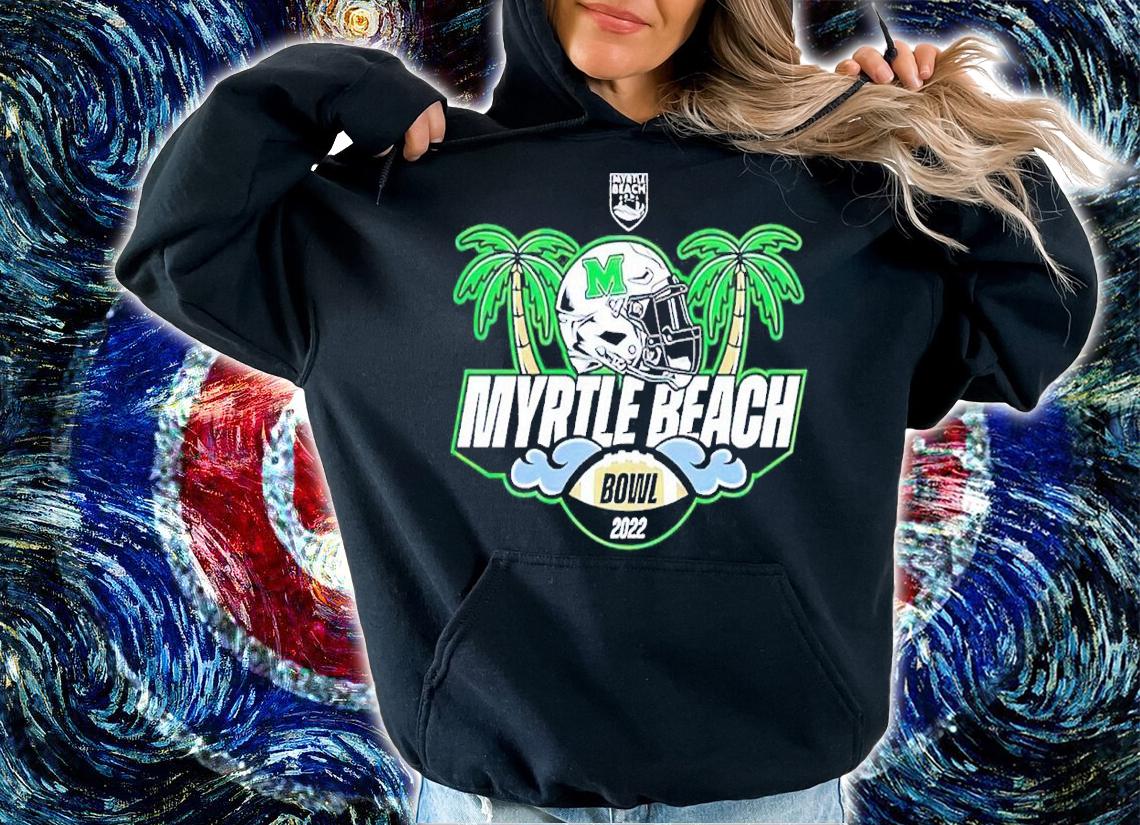 Myrtle Beach Bowl 2022 Marshall Thundering Helmet shirt t-shirt