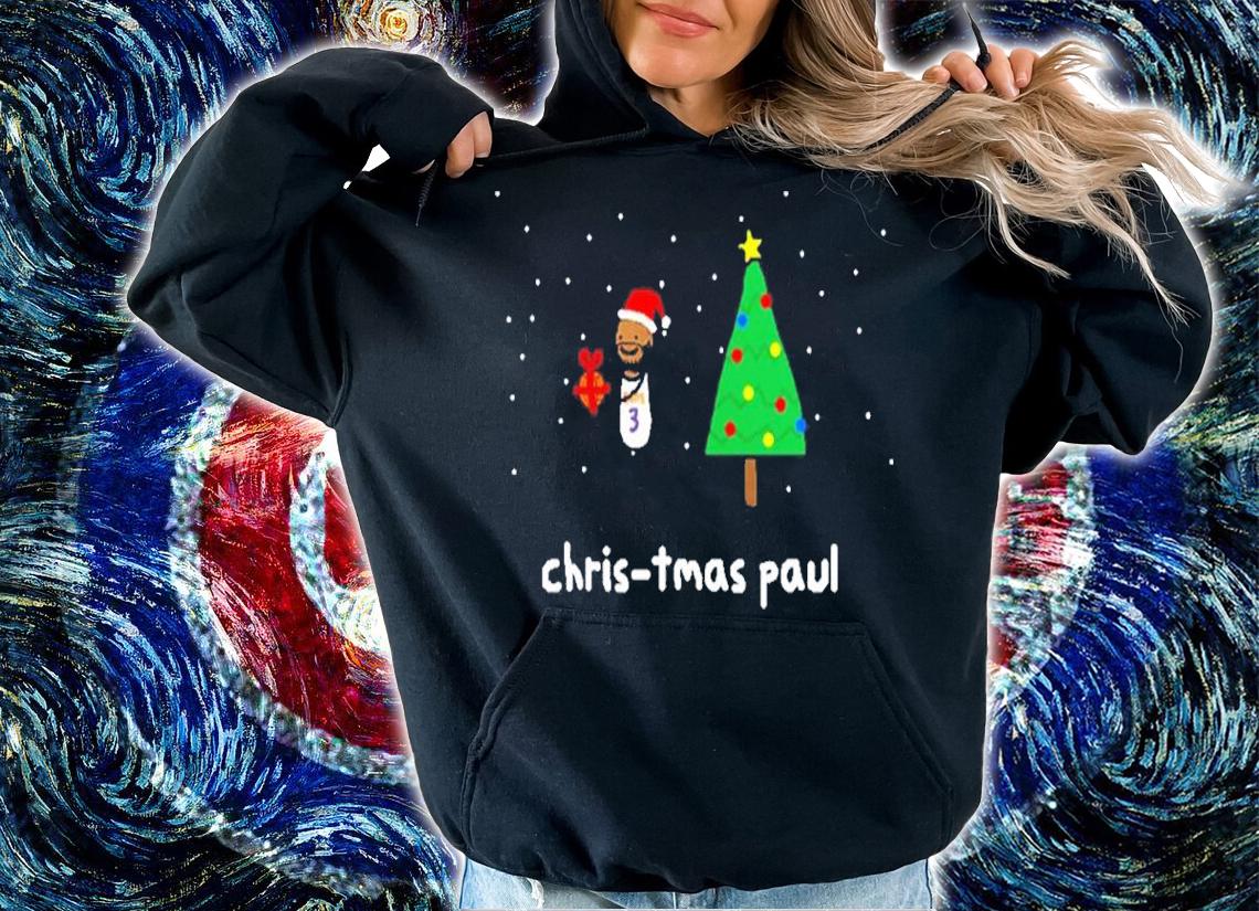NBA Paint Chris-tmas Paul Shirt t-shirt