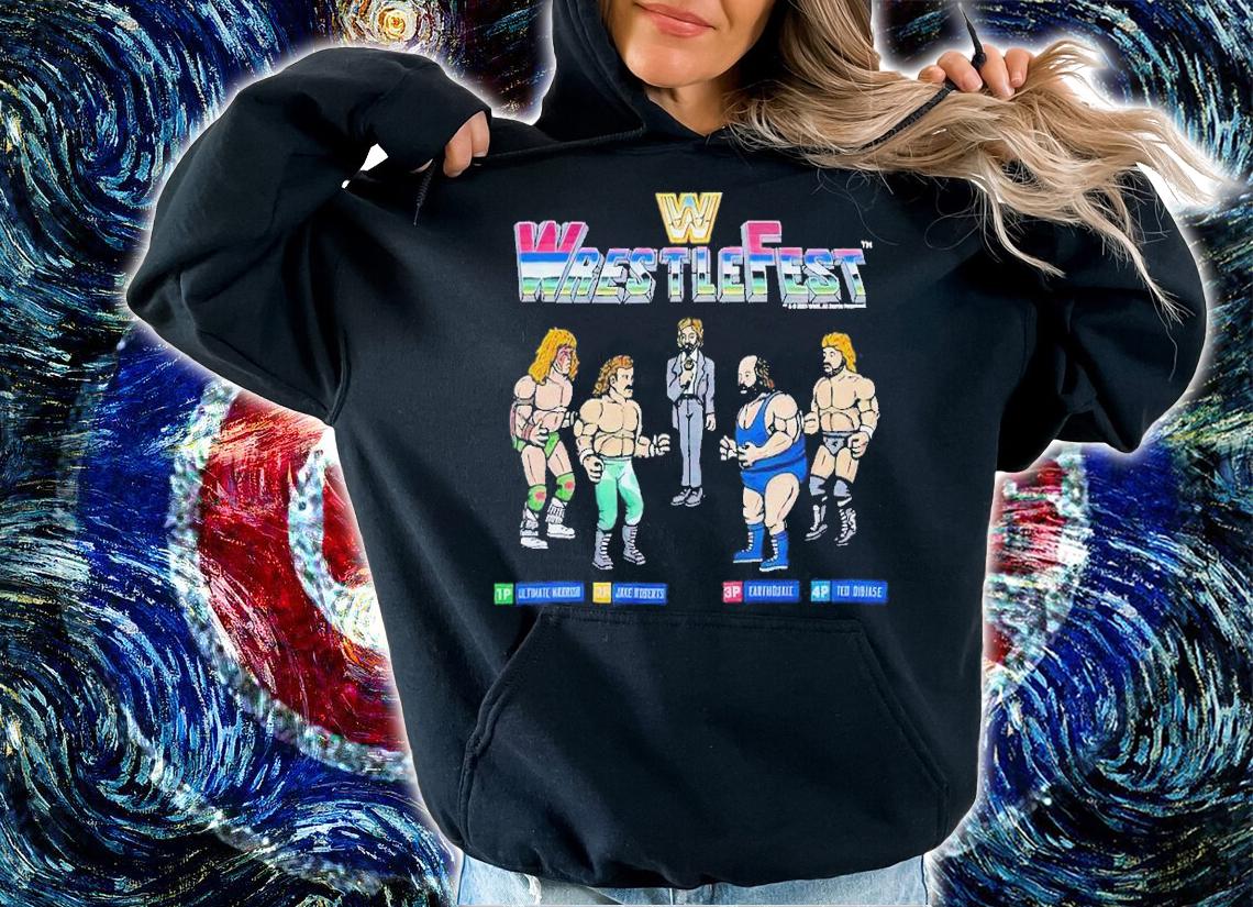 WrestleFest Retro Logo shirt t-shirt hoodie