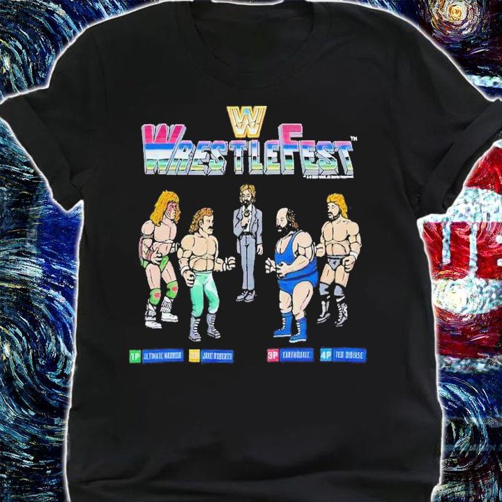 WrestleFest Retro Logo shirt t-shirt shirt