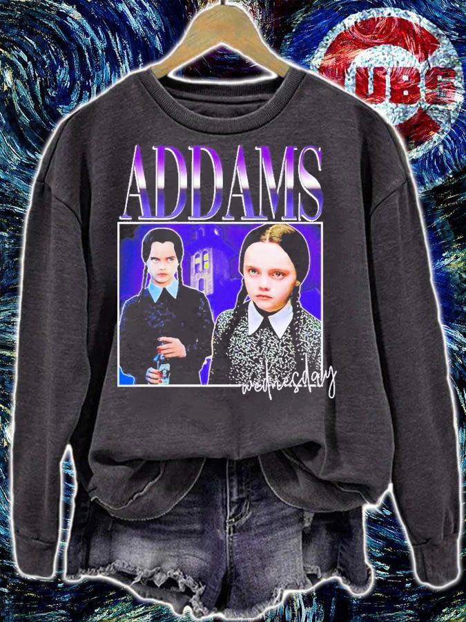 Halloween Wednesday Addams Rereo Vintage Shirt t-shirt