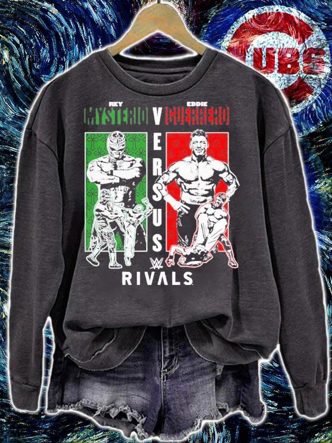 Rey Mysterio Vs Eddie Guerrero Rivals Shirt t-shirt