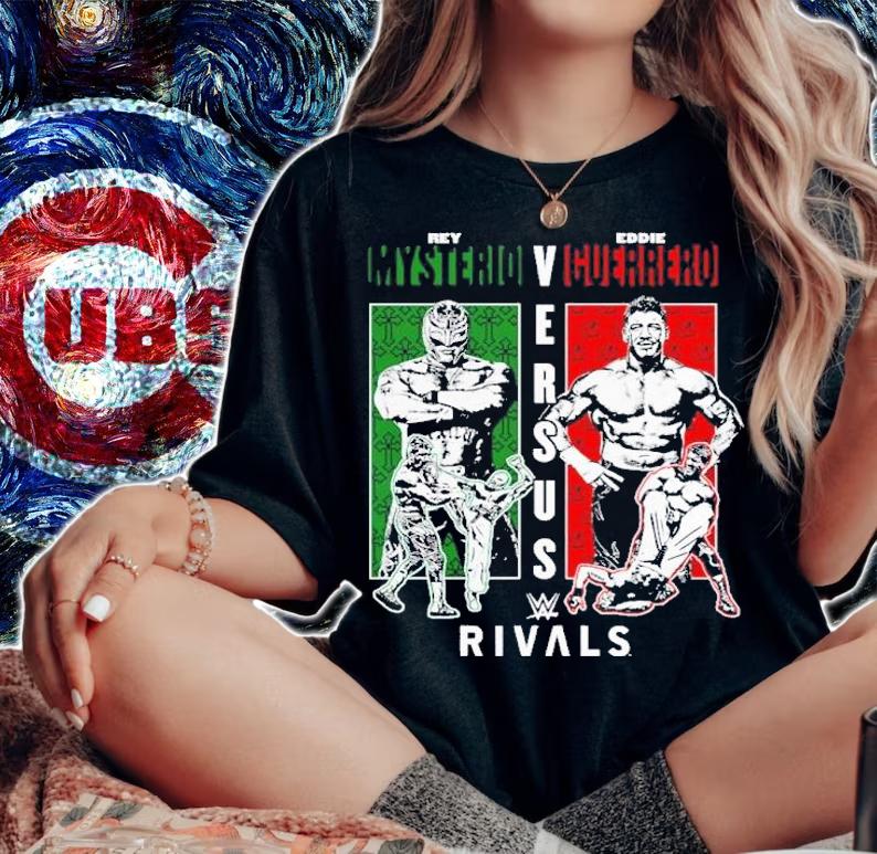 Rey Mysterio Vs Eddie Guerrero Rivals Shirt t-shirt