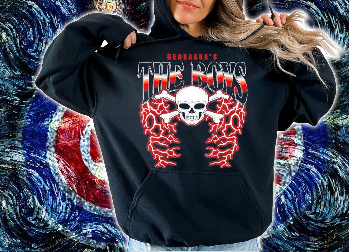 Skull Lightning The Boys Nebraska's Shirt t-shirt