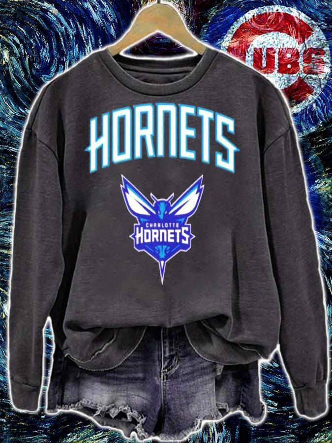 Charlotte Hornets Team Logo shirt t-shirt sweatshirt