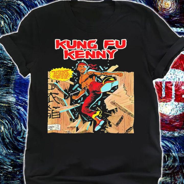 Kendrick Lamar Inspired Kung Fu Kenny Vintage 90s Comic Style shirt t-shirt shirt