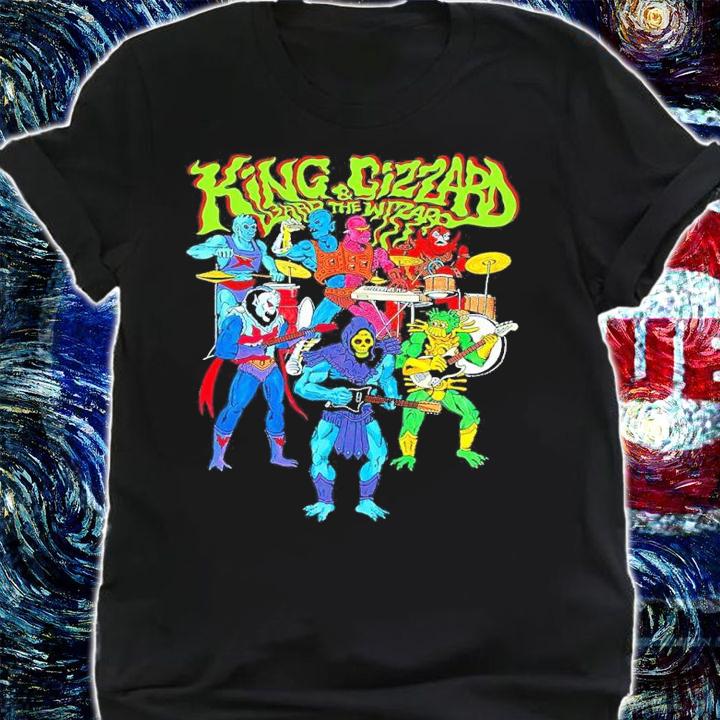 King and Gizzard and the lizard wizard shirt t-shirt