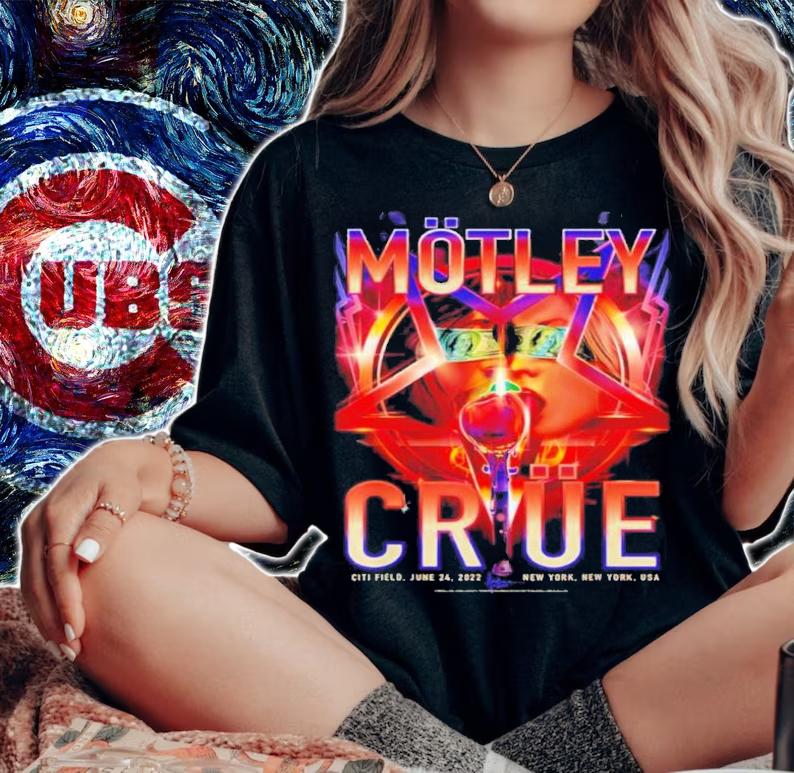 Mtley Cre The Stadium Tour New York Event shirt t-shirt woman shirt