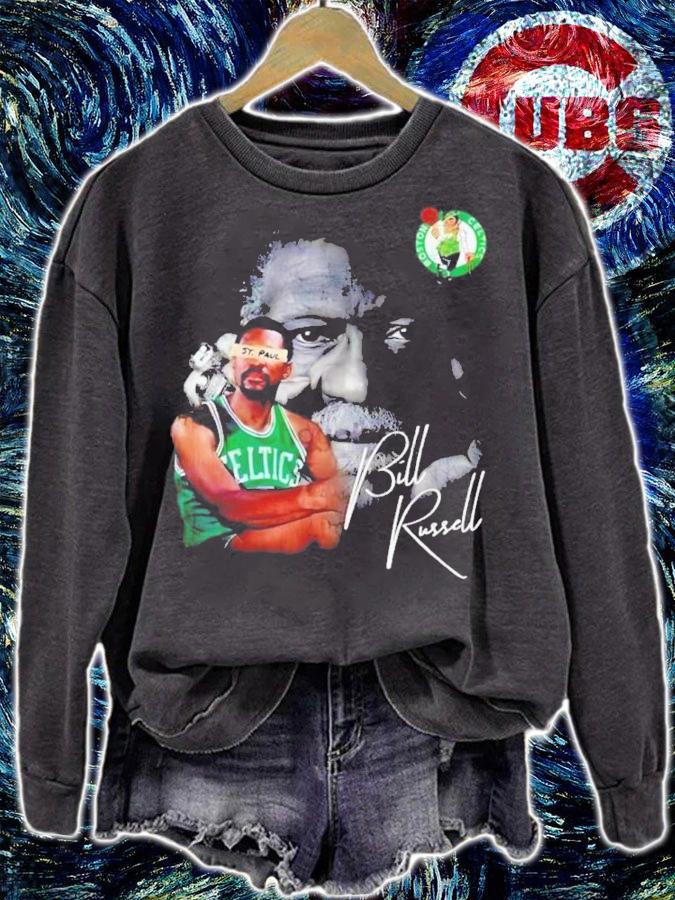 NBA Legend Bill Russell Signature RIP Shirt t-shirt