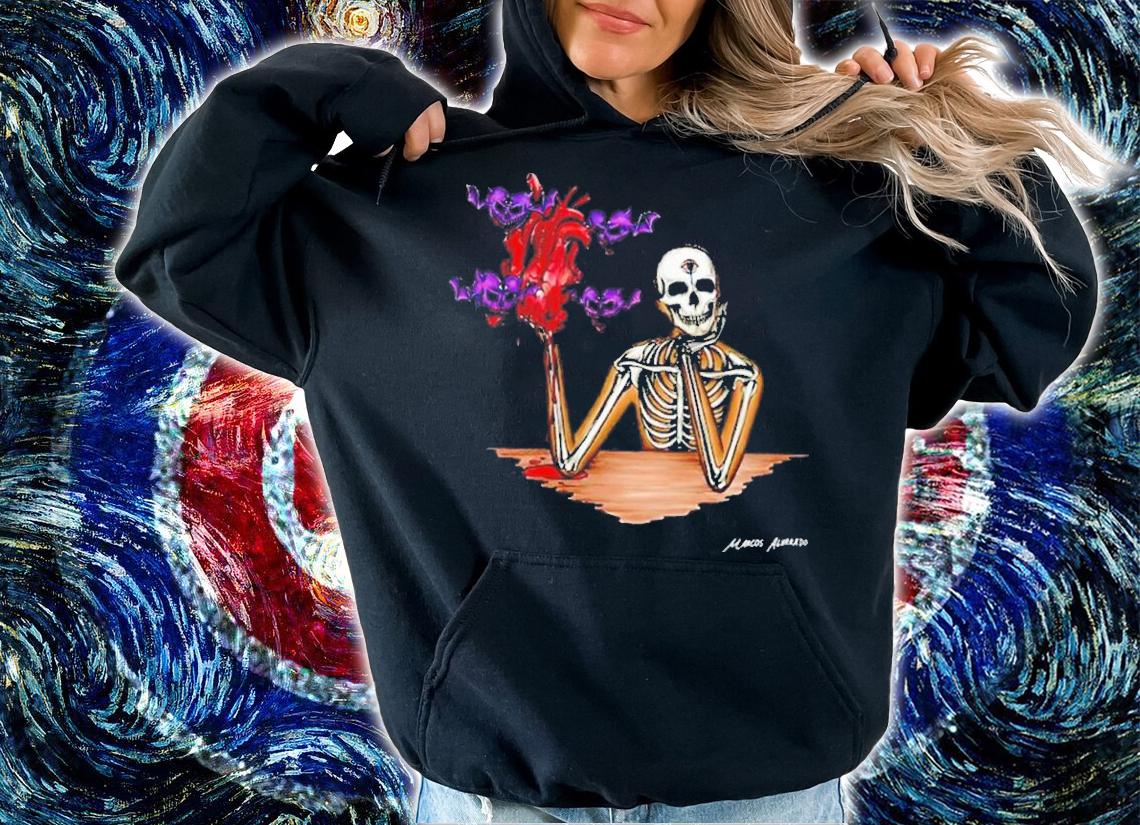 Marcos Alvarado Heart Eaters Shirt t-shirt
