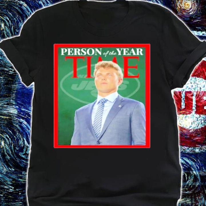 New York Jets Zach Wilson Person Of The Year Time Shirt t-shirt