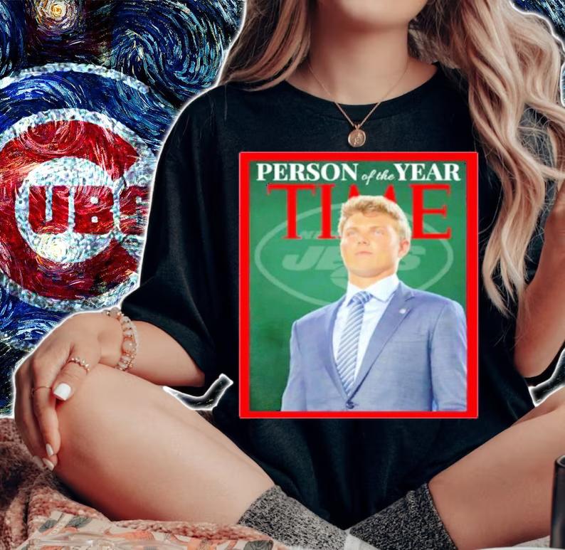 New York Jets Zach Wilson Person Of The Year Time Shirt t-shirt