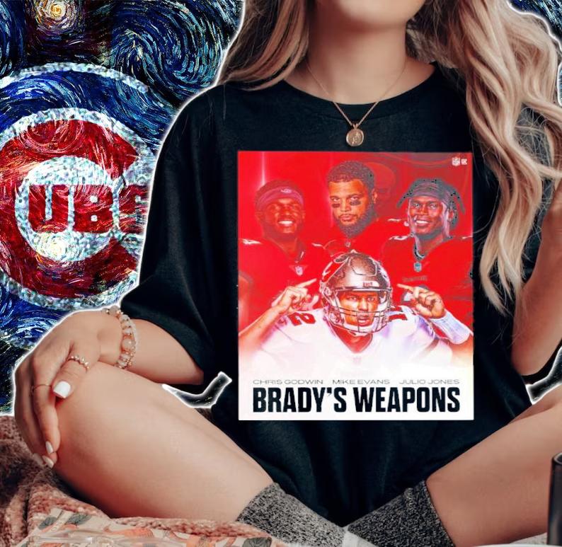 NFL Tampa Bay Buccaneers Bradys Weapons 2022 Shirt t-shirt woman shirt