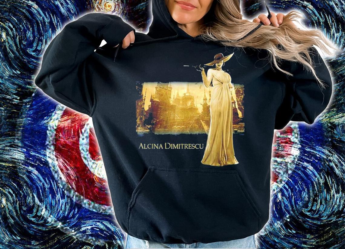 Resident Evil Village Gold Edition Dimitrescu shirt t-shirt