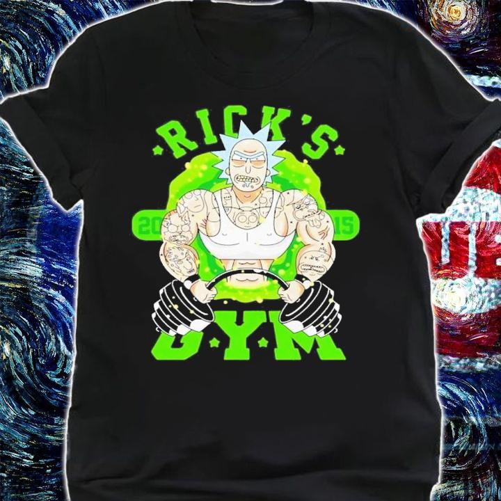 Rick's Gym Rick And Morty T-Shirt t-shirt shirt