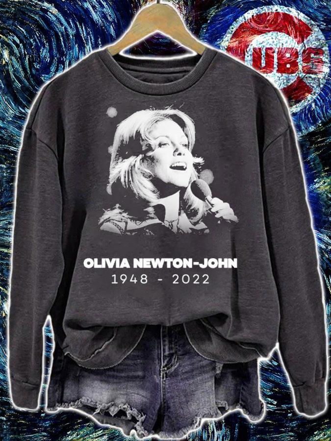 RIP The Legend Olivia Newton John 1948-2022 T-Shirt t-shirt